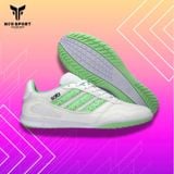  Giày Bóng Đá Futsal Top Sala Competition 2 Trắng/Xanh Lá IC 