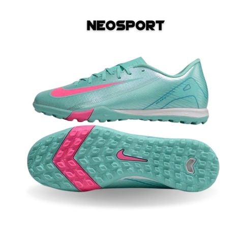  Giày Bóng Đá Cỏ Nhân Tạo Mercurial Vapor 16 Academy Cosmic Xanh Ngọc/Hồng TF 