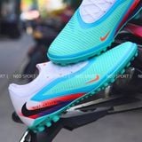  Giày Bóng Đá Cỏ Nhân Tạo Phantom 6 Pro Bo Xanh Ngọc Nhạt TF 