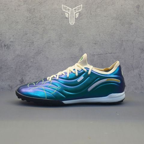  Giày Bóng Đá Cỏ Nhân Tạo Chính Hãng Kelme Maestro 2.0.4 Bo Thun Xanh Hologram TF - 9421ZX1227 