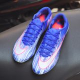  Giày Bóng Đá Cỏ Tự Nhiên Mercurial Superfly 11 Elite Bo Thun Xanh Coban FG 