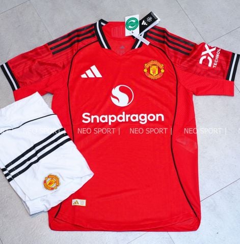  Bộ Quần Áo Bóng Đá Thái Lan - MU Đỏ sân nhà 25/26 - Manchester United bản PLAYER 