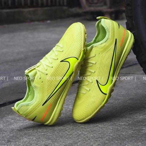  Giày Bóng Đá Cỏ Nhân Tạo Mercurial Vapor 16 Pro Bo Thun Vàng Chanh TF 