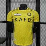  Bộ Quần Áo Bóng Đá - Al Nassr Vàng sân nhà 25/26 bản PLAYER 
