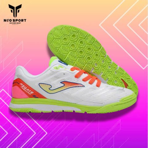  Giày Bóng Đá Futsal Joma Regate Rebound Trắng/Xanh IC 