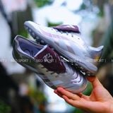  Giày Bóng Đá Cỏ Nhân Tạo Predator 25 League Lưỡi Gà Gập Xám Bạc TF 