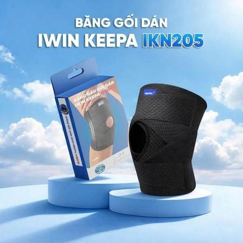  Băng gối DÁN iWin Keepa IKN205 - (Đen, Freesize) 