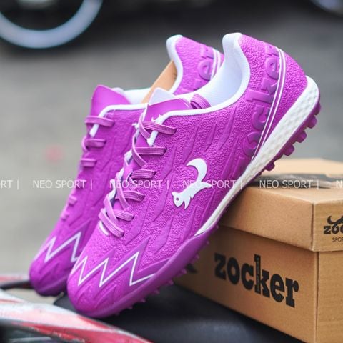  Giày Bóng Đá Chính Hãng Zocker Inspire Pro Gen 2 Tím TF 