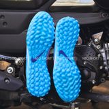  Giày Bóng Đá Cỏ Nhân Tạo Phantom GX2 Elite V1.2 Bo Thun Trắng Hồng Đế Xanh Da TF 