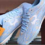  Giày Bóng Đá Chính Hãng Zocker Winner Energy Xanh Nhạt/Trắng TF 