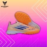  Giày Bóng Đá Cỏ Nhân Tạo F50 Cam Sữa TF 