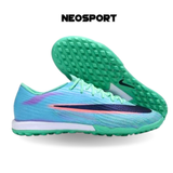  Giày Bóng Đá Cỏ Nhân Tạo Mercurial Superfly 11 Elite Bo Thun Xanh Ngọc TF 