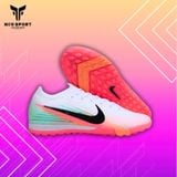  Giày Bóng Đá Cỏ Nhân Tạo Mercurial Vapor 16 Elite Bo Thun Sam Kerr Trắng Hồng/Cam TF 