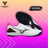  Giày Bóng Đá Cỏ Nhân Tạo Mizuno Morelia NEO 4 Pro Đế Đệm Trắng Đen TF 
