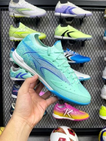  Giày Bóng Đá Cỏ Nhân Tạo Chính Hãng Kelme Flash 6.0.4 Bo Thun Xanh Ngọc TF - 8621ZX1406-328 