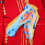  Giày Bóng Đá Cỏ Tự Nhiên Mercurial Vapor 16 Bo Thun Cosmic Cam/Xanh FG 