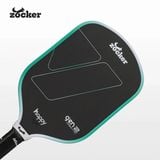  Vợt Pickleball Zocker Happy HP02 Gen 2 - Trắng /Xanh Ngọc 16mm 