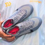  Giày Bóng Đá Cỏ Nhân Tạo Mercurial Vapor 15 Pro Bo thun Xám Đen TF Loại xịn 