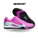  Giày Bóng Đá Cỏ Nhân Tạo Mercurial Vapor 16 Pro Bo Thun Tím Đế Đen TF 