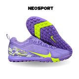  Giày Bóng Đá Cỏ Nhân Tạo Mercurial Vapor 16 Pro Bo Thun Tím/Chuối TF 