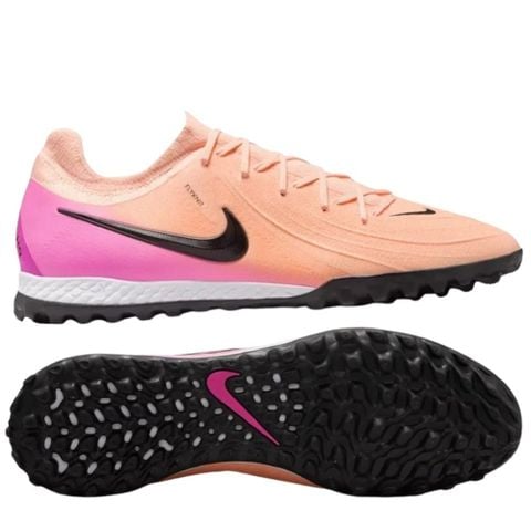  (CHÍNH HÃNG) GIÀY BÓNG ĐÁ CỎ NHÂN TẠO NIKE PHANTOM GX 2 PRO HỒNG/CAM TF - FJ2583-800 