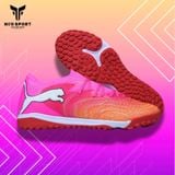  Giày Bóng Đá Cỏ Nhân Tạo Puma Future 8 Ultimate Cổ Cao Cam/Hồng TF 