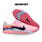  Giày Bóng Đá Cỏ Nhân Tạo Mercurial Vapor 16 Academy Cam Nhạt Xanh Biển TF 