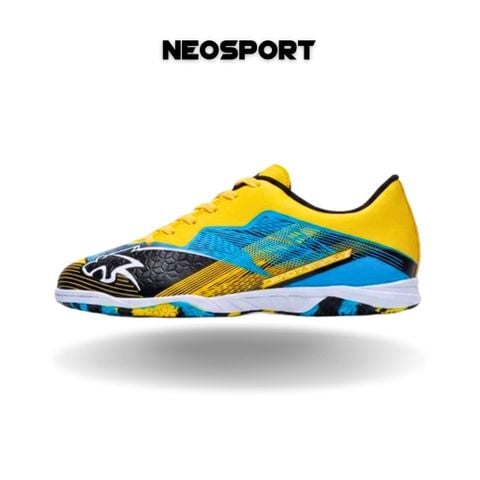  Giày Bóng Đá Futsal Chính Hãng Thái Lan Pan Super Sonic 5 Vàng IC 