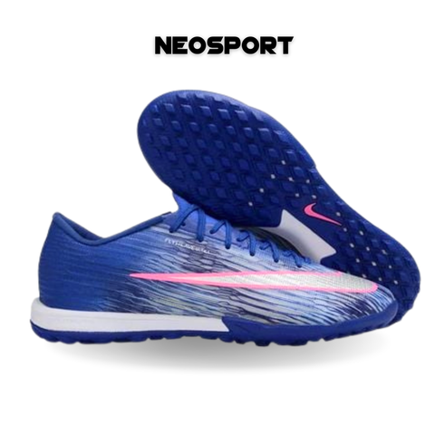 Giày Bóng Đá Cỏ Nhân Tạo Mercurial Superfly 11 Elite Bo Thun Xanh Coban TF 