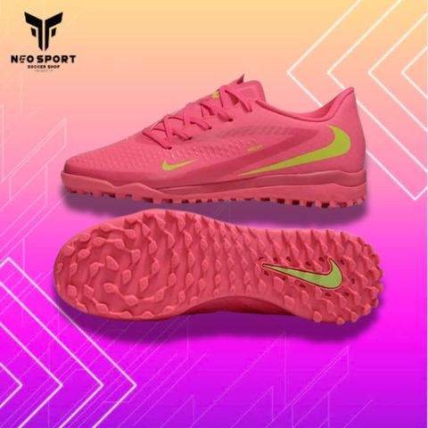  Giày Bóng Đá Cỏ Nhân Tạo Phantom 6 Low Academy Hồng Đậm TF 