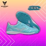  Giày Bóng Đá Cỏ Nhân Tạo Mizuno Morelia NEO 4 Pro Đế Đệm Xanh Ngọc TF 