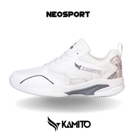  Giày Pickleball Nam Kamito Brillant V2 Trắng 