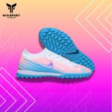  Giày Bóng Đá Cỏ Nhân Tạo Phantom GX2 Elite V1.2 Bo Thun Trắng Hồng Đế Xanh Da TF 