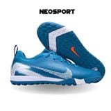  Giày Bóng Đá Cỏ Nhân Tạo Mercurial Vapor 16 Pro Bo Thun V3 Xanh Cổ Vịt TF 