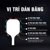  Chì dán vợt Pickleball iWin Keepa PLT10 - Set 8 thanh 