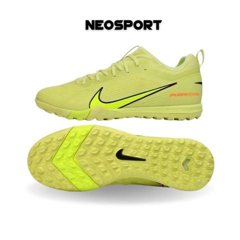  Giày Bóng Đá Cỏ Nhân Tạo Mercurial Vapor 16 Pro Bo Thun Vàng Chanh TF 
