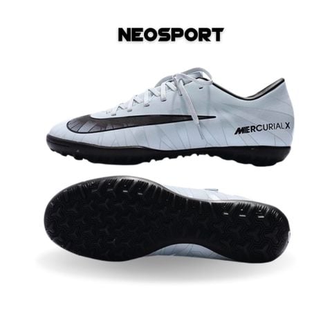  Giày Bóng Đá Cỏ Nhân Tạo Mercurial Victory 6 CR7 Xanh Nhạt TF 