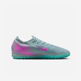  GIÀY BÓNG ĐÁ CHÍNH HÃNG CỎ NHÂN TẠO NIKE ZOOM MERCURIAL VAPOR 16 PRO XÁM XANH/HỒNG TF - FQ8687-301 