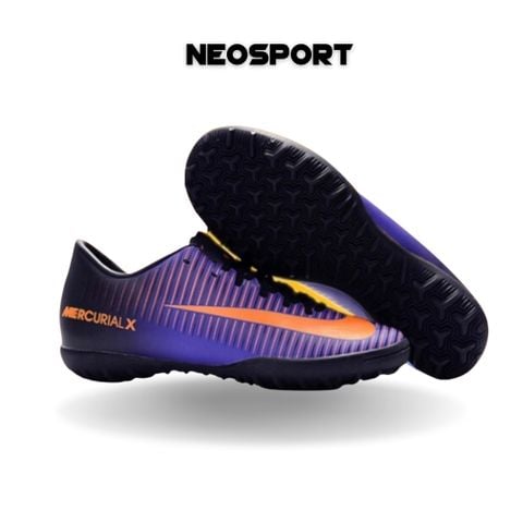  Giày Bóng Đá Cỏ Nhân Tạo Mercurial Victory 6 Tím TF 
