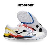  Giày Bóng Đá Cỏ Nhân Tạo Joma FS Reactive Trắng Bảy Màu TF 