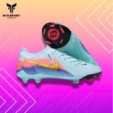  Giày Bóng Đá Cỏ Tự Nhiên Phantom GX2 Elite V1 United Bo Thun Xanh Ngọc Nhạt/Hồng FG 