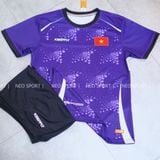  Bộ Quần Áo Bóng Đá KEEPFLY - Việt Nam Tím 
