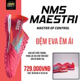  Giày Bóng Đá Chính Hãng Cỏ Nhân Tạo NMS Maestri 1.0 Hồng TF 