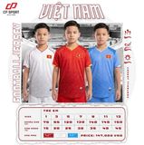  Bộ Quần Áo Bóng Đá CP Việt Nam - VN Trắng Trẻ Em - KID 