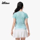 Áo Pickleball Nữ Zocker JAC07 Xanh Ngọc 