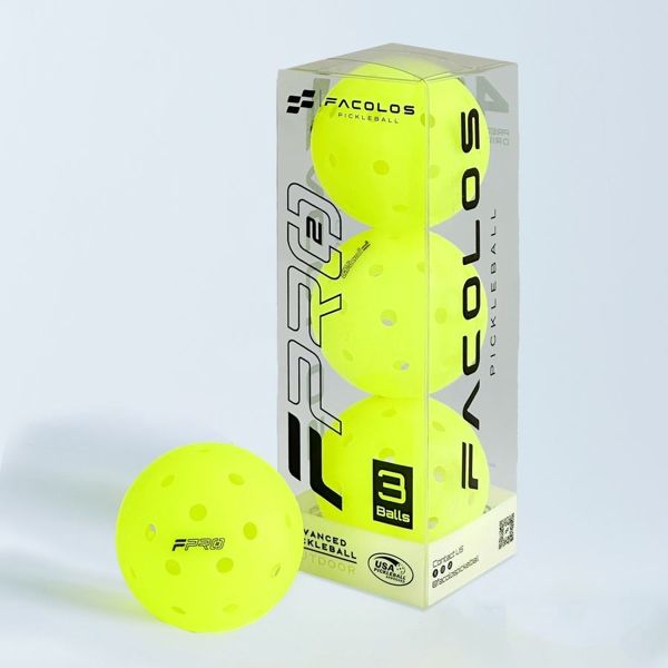  Bóng Thi Đấu Pickleball Facolos F-Pro Advanced 2025 - Combo 3 Quả 