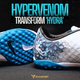 Giày Bóng Đá Cỏ Nhân Tạo Hypervenom Phantom RGN Transform 'Hydra' Trắng Đế Xanh Da TF 