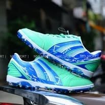  Giày Bóng Đá Cỏ Nhân Tạo Chính Hãng Thái Lan Pan Nitro Xanh Ngọc TF 