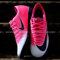  Giày Bóng Đá Cỏ Nhân Tạo Mercurial Victory 6 Hồng TF 