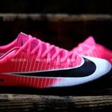  Giày Bóng Đá Cỏ Nhân Tạo Mercurial Victory 6 Hồng TF 